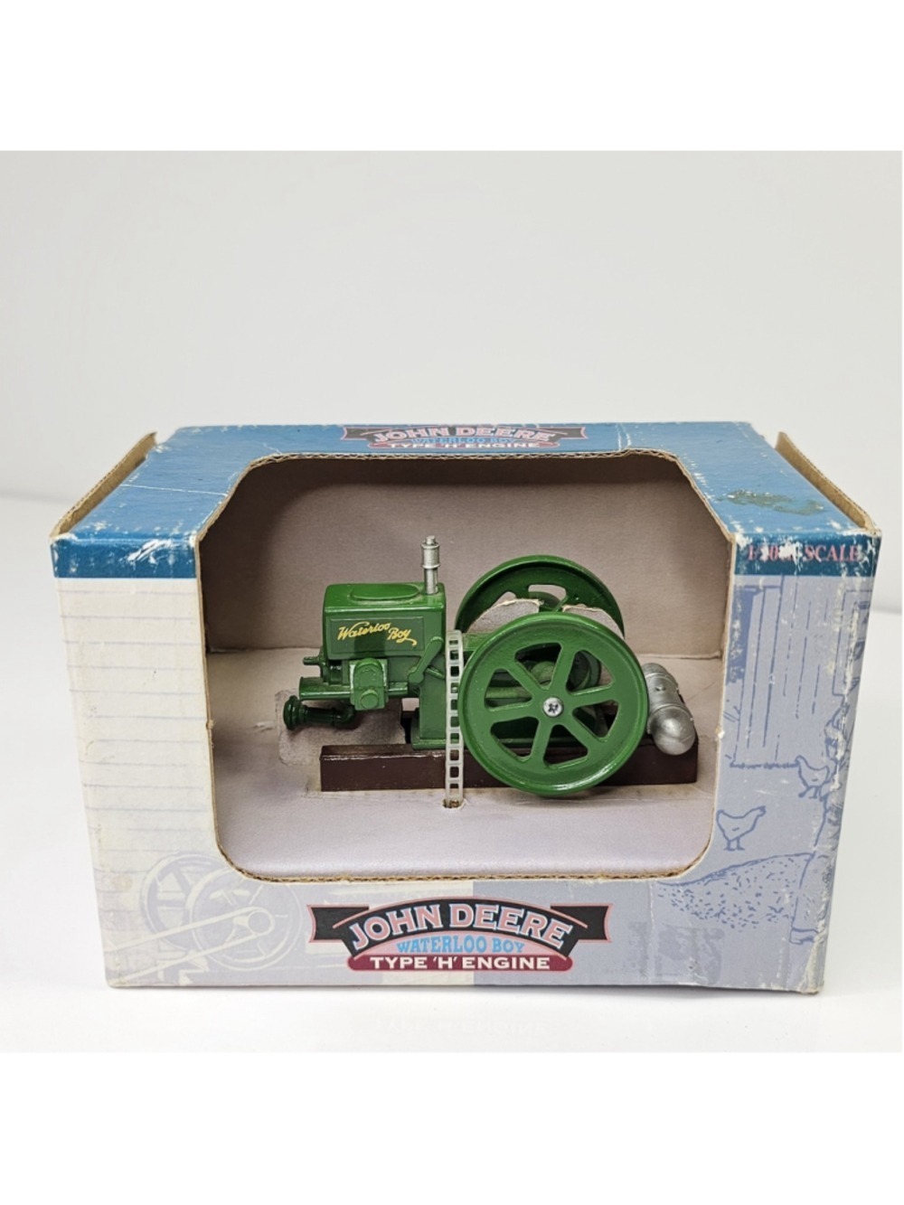 John Deere Waterloo Boy Type H Gas Hit n Miss FLYWHEEL Engine 1:20 Spec-Cast